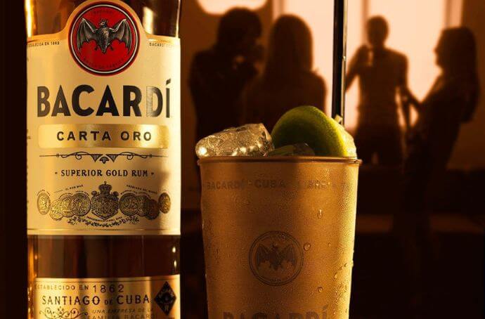 BACARDI CARTA ORO SUPERIOR GOLD RUM butelka